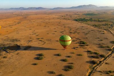 1-Hour VIP Morning Hot Air Balloon Flight from Marrakech with Breakfast - What You Really Get in the Air: Shared Balloon, Private Compartment