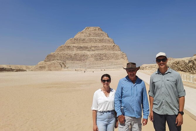5-Hours VIP Private Day Memphis city ,Sakkara pyramids ,Dahshur - Pace and Timing: Getting There Before the Gates Close