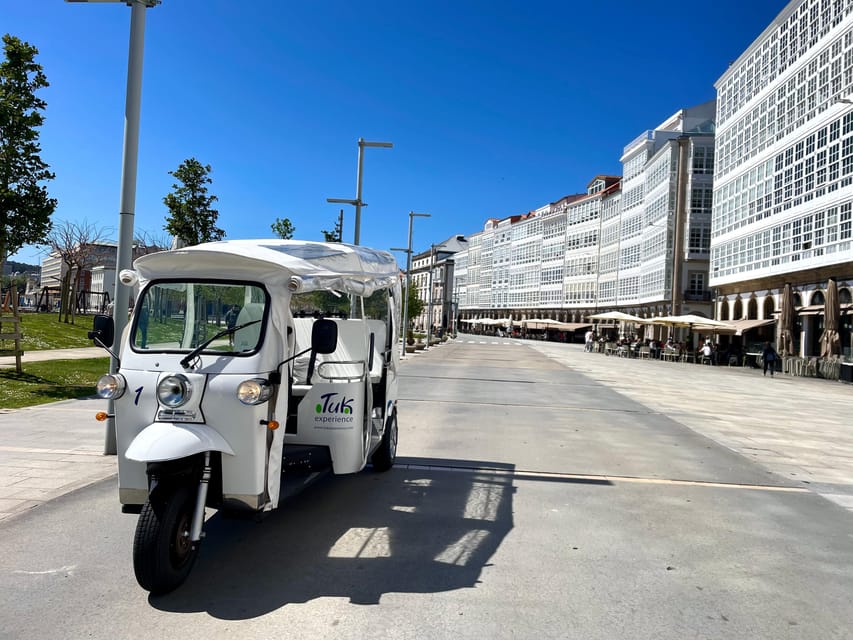 A Coruña: VIP Tuk Tuk tour - How the 120-minute plan stays relaxed: 19 sights, but smart pacing