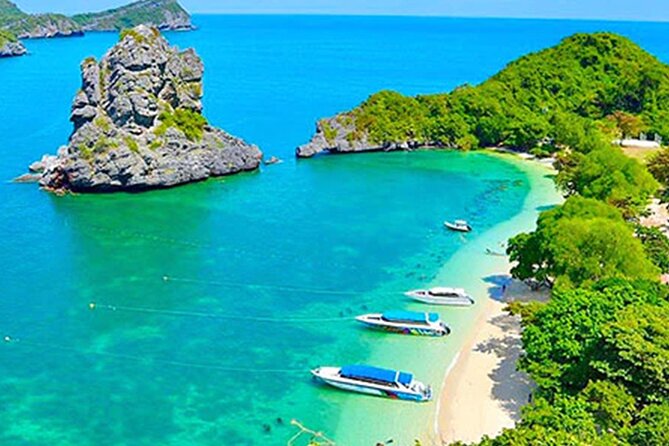 Ang Thong Marine Park Full-Day Speedboat VIP Tour - Koh Wua Ta Lap: the viewpoint hike and the stalactite cave option