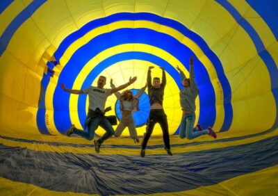 Barcelona Private VIP Balloon Flight with Pick-up Service - The Van Ride and the Pre-Flight Coffee Break