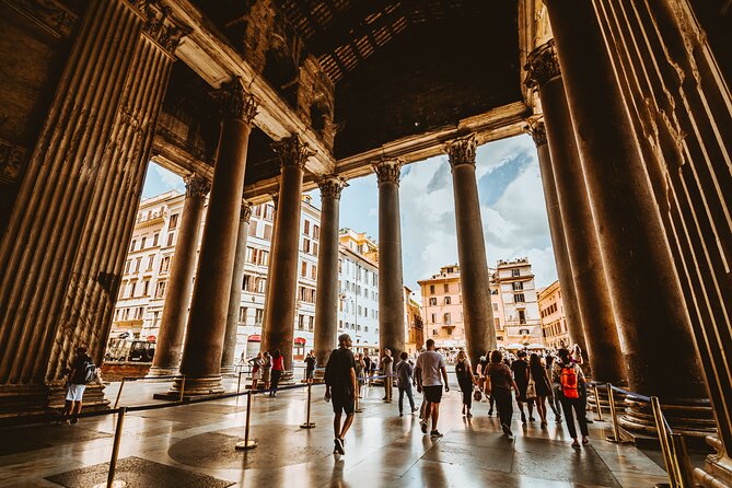 Best of Rome & Vatican VIP Tour with a Delicious Gelato Stop - Pantheon: the engineering flex you can’t unsee