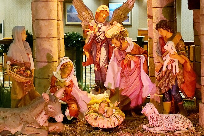 Branson VIP Christmas Light Tour - Branson Landing nativity scene: the quick stop that anchors the evening