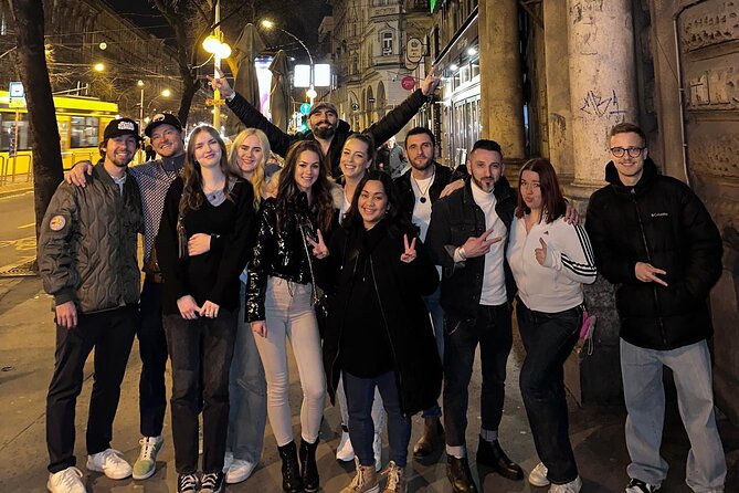 Budapest Ruin Pub Crawl +6 Shots +VIP Entries +Drinking Games - Meeting point and timing: starting at Erzsébet krt. at 9:00pm