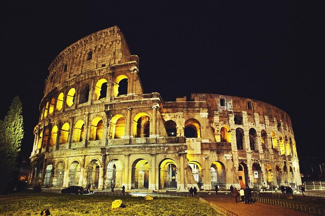 Colosseum Night Tour with Underground and Arena access - Underground tunnels, animal chambers, and the staging machinery