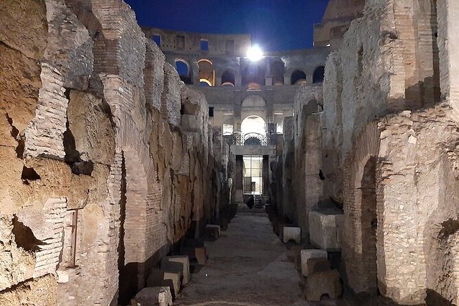 Colosseum Night Tour with Underground and Arena access - The Gate of Death and stepping onto the arena floor