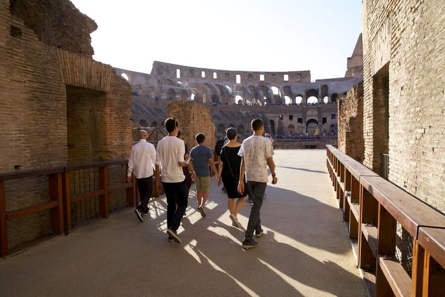 Colosseum: Semi Private Tour with VIP Arena Access - Underground Level, Without the Underground Ticket