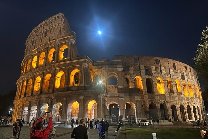 Colosseum Underground Night Tour: VIP Experience - Your guided night route: what you’ll do in about 1 hour 15 minutes