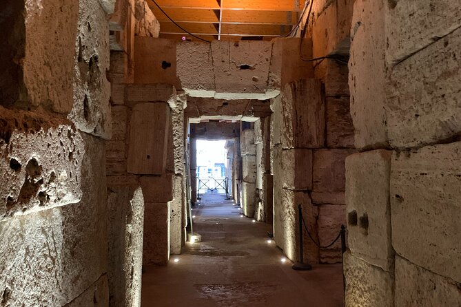 Colosseum Underground Tour With Arena Floor: Vip Experience - Arena floor time: where photos and scale finally make sense