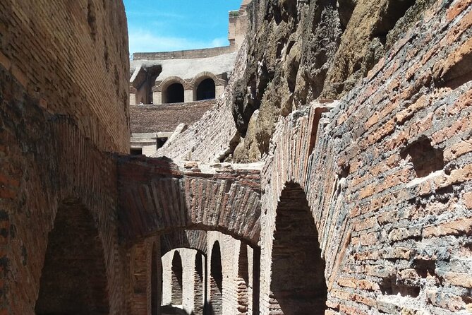 Colosseum Underground Tour With Arena Floor: Vip Experience - The stage area and limited access moments