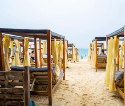 Daytour to Playa Tranquila VIP with Parasols, Lunch by bus! - Hotel pickup in Cartagena’s north: where you start and how to stay on time
