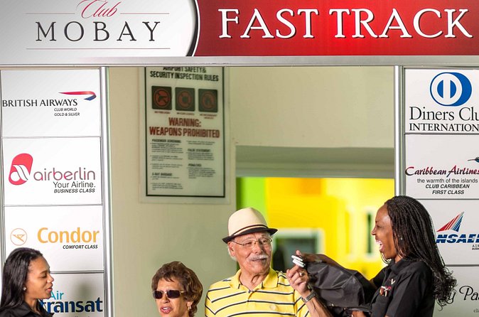 Departure Shuttle to Airport, Club Mobay Fast Track & VIP Lounge Combo - Smoking Lounge Options and Adults-Only Space