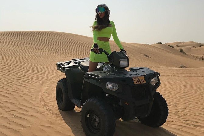 Desert Safari Dubai (PREMIUM VIP) - Pickup in Dubai: 4x4 convenience plus A/C comfort