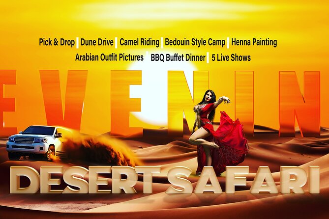 Desert Safari Dubai (VIP Package ) - A VIP 3-in-1 Desert Safari That Actually Feels Like One Plan