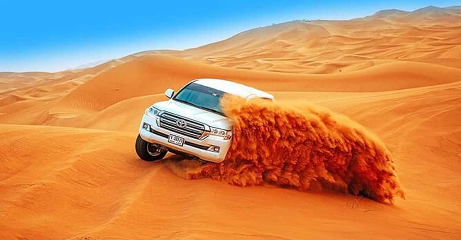 Desert Safari - Private 4WD car - Sandboarding and Optional Quad Biking: Choose Your Own Level of Chaos