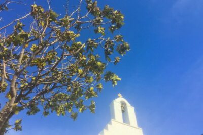 Discover Lefkes: Traditional Greek Village Paros VIP Experience - The optional church viewpoint over Naxos and Paros