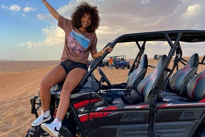 Dubai: All Inclusive Desert Safari with ATV, Camel, Horse ride, Vip & more - Lahbab quad bikes and 4WD dune bash: the adrenaline sequence