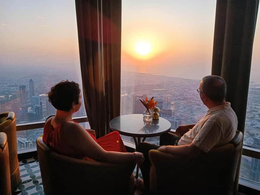 Dubai: Burj Khalifa VIP Sunset Tour with Porsche Transfer - VIP entrance and the dedicated elevator to 500 meters