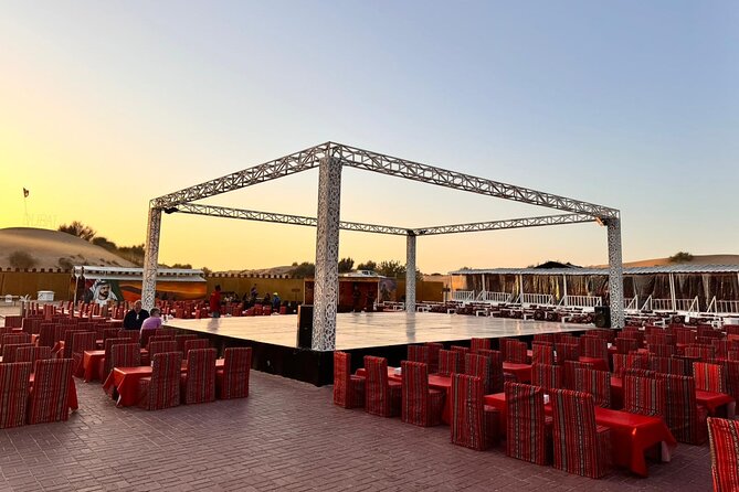 Dubai Desert Safari VIP Package - Dune Bashing, Sand Boarding, and Camel Time
