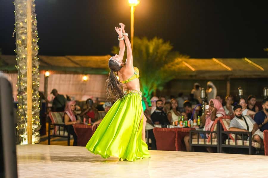 Dubai: Desert Safari with VIP BBQ and Optional Quad Bike - VIP BBQ dinner at your private table: comfort and real food value