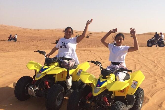 Dubai Evening Safari With Quad Biking VIP BBQ 10 Show Camel Ride - Live entertainment lineup: belly dance, Tanura, and fire
