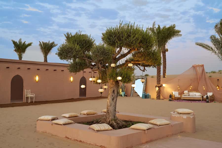 Dubai: Exclusive VIP Desert Safari Dinner with Live Show - VIP pickup and the ride toward Lahbab’s red dunes