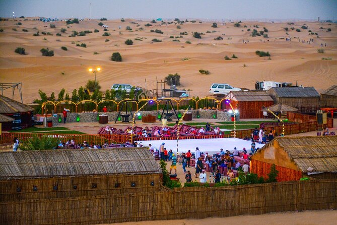 Dubai Premium Desert Safari with BBQ Dinner & VIP Camp Experience - BBQ buffet dinner plus unlimited drinks: what you actually get