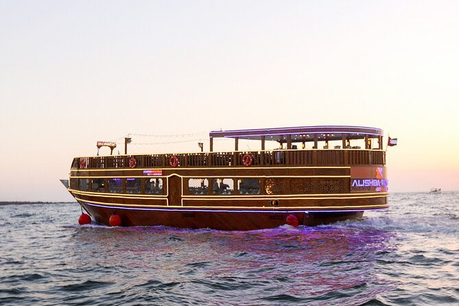 Dubai VIP Dhow Cruise Celeste Enchanting Night Under the Stars - Live music, a live singer, and Tanoura dance under the stars