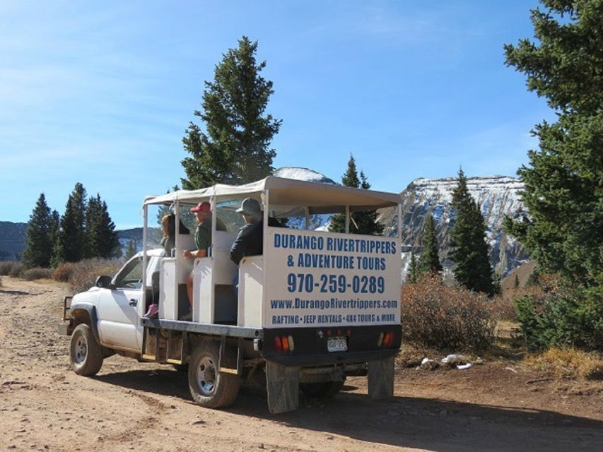 Durango: La Plata Canyon Exclusive Access Jeep Tour - Wildlife spotting at the tree line: how to think about sightings