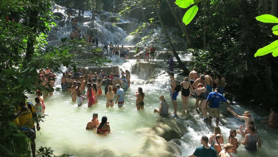 Falmouth: Dunn’s River Falls & Bamboo Beach Club VIP Access - After the climb: switching from adrenaline to VIP beach comfort