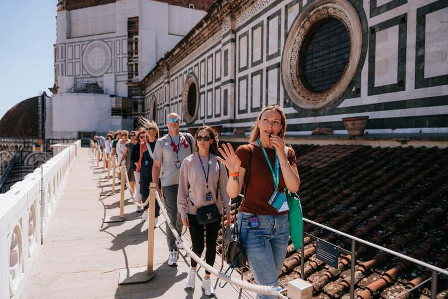Florence: David at Accademia and Duomo Terraces VIP Tour - Porta del Paradiso: Ghiberti’s Gates of Paradise at a human scale
