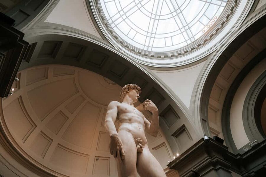 Florence: David at Accademia and Duomo Terraces VIP Tour - Accademia Gallery first: David and the unfinished Slaves