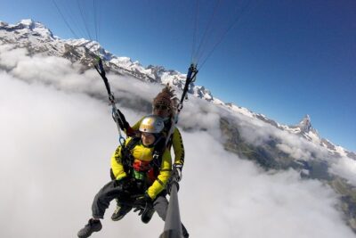 FLYMATTERHORN VIP Paragliding from Zermatt, With Matterhorn View - Meeting at Bahnhofpl. 7 and getting to the launch point