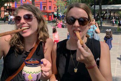 Frida Kahlo VIP [Museum Tickets Included] Walk, Markets & Churros - Parque Frida Kahlo: shade under ancient ahuehuete trees