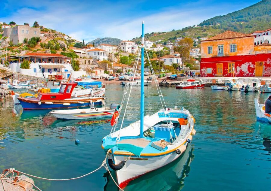 From Athens: Saronic Islands Full-Day Cruise with VIP Seats - Aegina: Pistachios, Afea Temple, and Time for a Swim