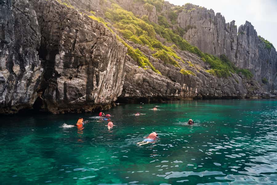 From Koh Samui: Ang Thong Marine Park VIP Small-Group Tour - Koh Wao Snorkeling: Clear Water and Marine Life Time