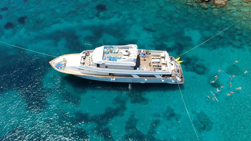 From Pafos: Ocean Flyer VIP Cruise - Adults Only - First ride: pickup at your hotel and the easy start