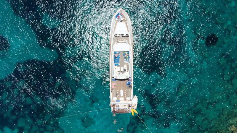 From Pafos: Ocean Flyer VIP Cruise - Adults Only - Cruising the western coastline: sea caves, Coral Bay views, and big-sky time