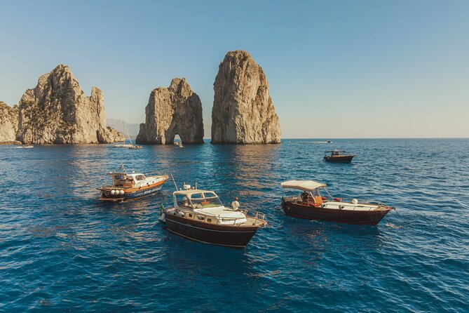 From Sorrento: Capri & Positano Private Boat VIP Tour - Blue Grotto in real life: how weather can change the plan
