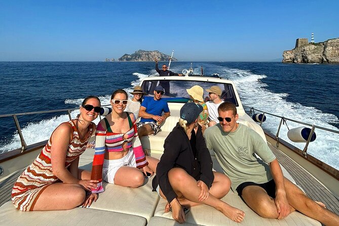 From Sorrento or Positano: Amalfi Coast Private Boat VIP Tour - The three islands legend: Gallo Lungo, La Rotonda, Castelluccia