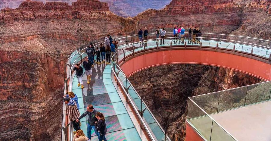 Grand Canyon Hoover Dam and Joshua Tree VIP Small Group Tour - Small van pickup from your Las Vegas hotel