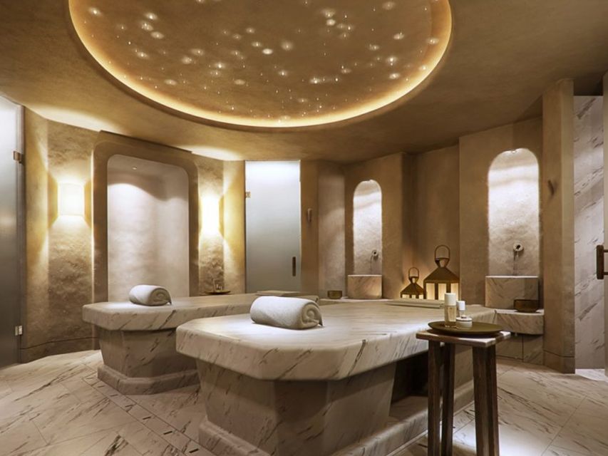 Hurghada: Luxury VIP Hammam & Spa with Transfer & Drink - The Wellness Circuit: salt room, sauna, steam room, jacuzzi