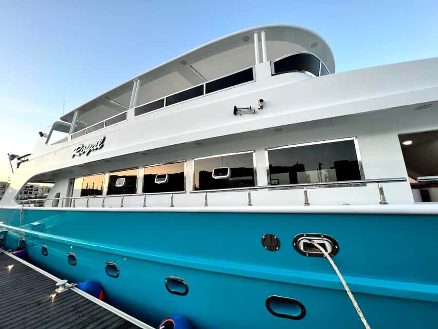 Hurghada: Royal Luxury VIP Cruise to Orange Bay with Lunch - Boarding the Royal Luxury VIP yacht: comfort, space, and a real guide presence