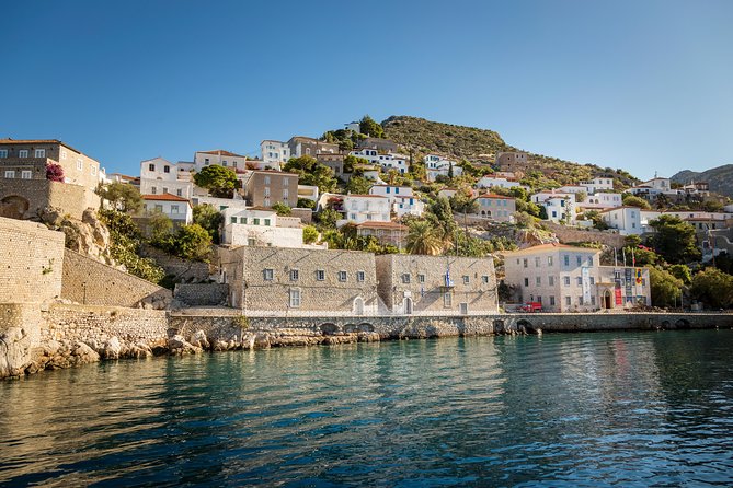 Hydra, Poros and Egina Day Cruise from Athens with Optional VIP Upgrade - On-board experience: lunch, Wi‑Fi, and the dancing send-off