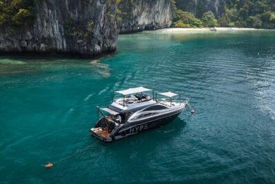 Hype Yacht : VIP Tour Phi Phi Island & Maya Bay from Phuket - Ko Phi Phi Lee and Pi Lay Lagoon Swim: The Best Stretch of Water Time
