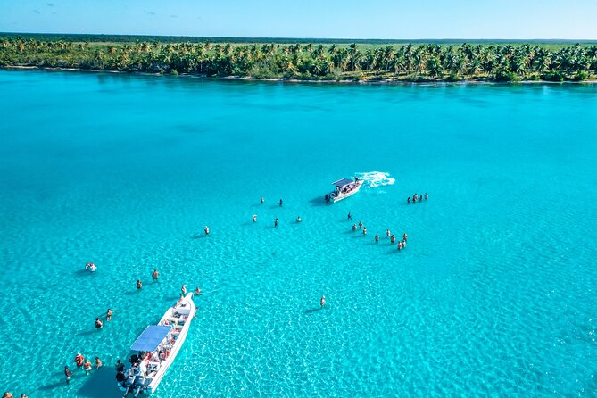 La Romana: Saona Crusoe VIP - Kreuzfahrtgäste - Quick Takeaways