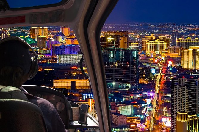 Las Vegas Helicopter Night Strip Flight Tour with Optional Dinner - The Night Route: What You’ll See, and Why Each Stop Is Special