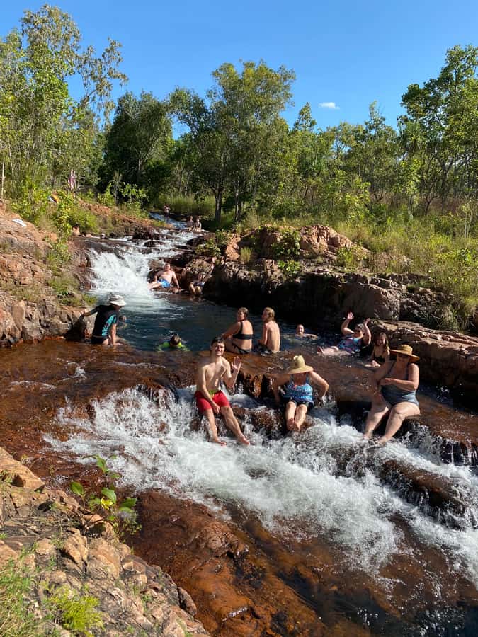 Litchfield VIP Tours, Litchfield National Park, Day Tours, - The waterfall loop: Wangi Falls, Florence Falls, Tolmer Falls, and the slower cascades
