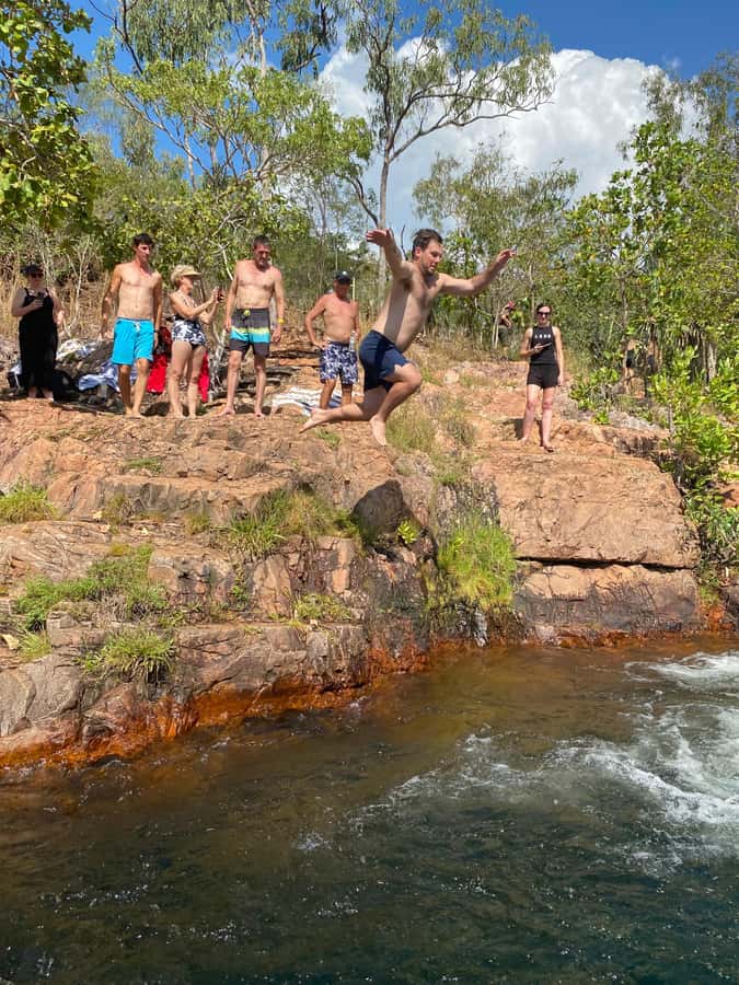 Litchfield VIP Tours, Litchfield National Park, Day Tours, - Berry Springs first: your warm-up swim and the morning tea break