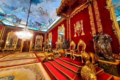 Madrid: VIP PRIVATE Royal Palace and Prado Museum. - Plaza de Oriente: Philip IV, Visigoth kings, and palace-sized symbolism
